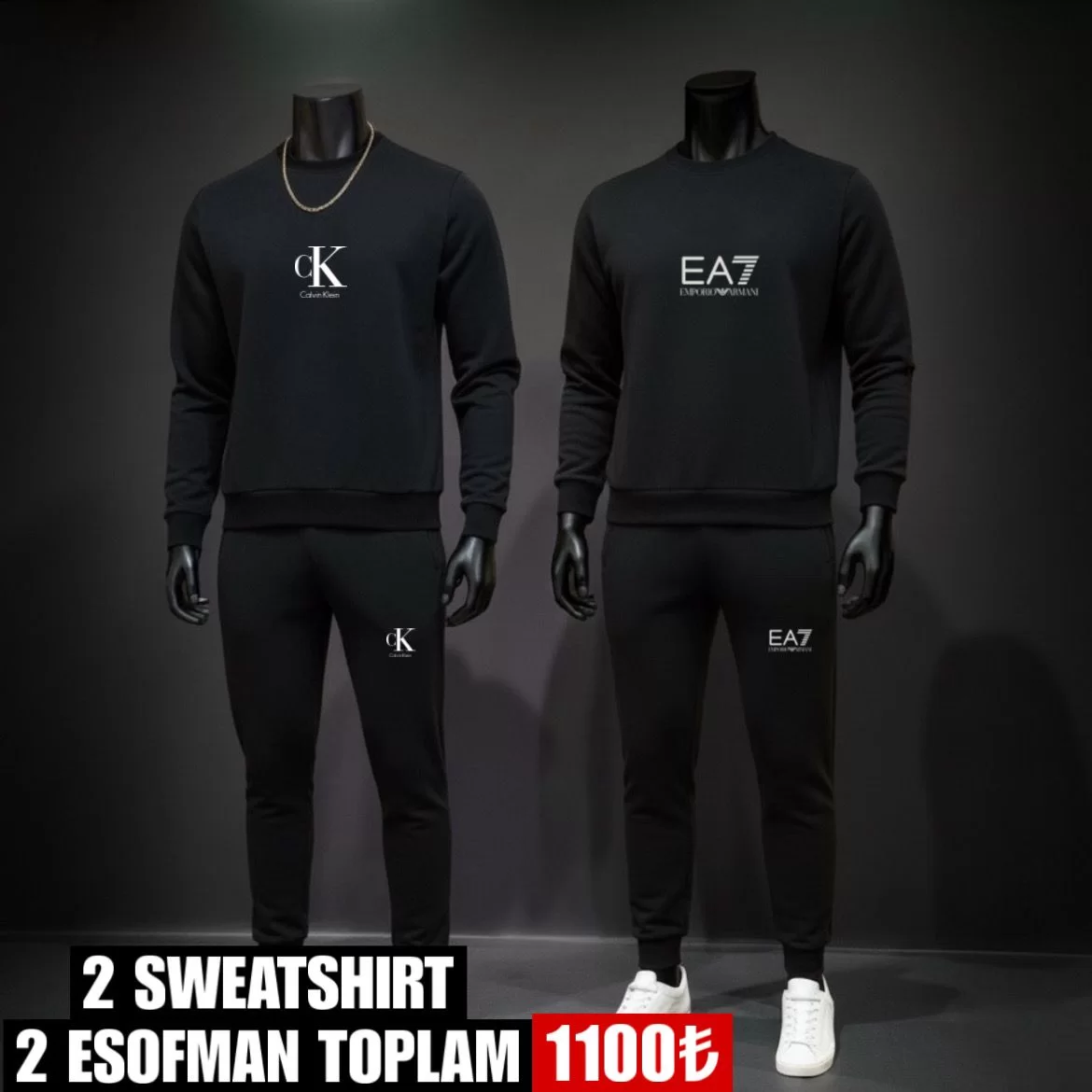 A7 SİYAH TAKIM - CK SİYAH TAKIM